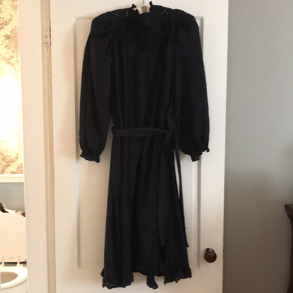 Doen Fraise Dress, Black Size M - Picture 8 of 10